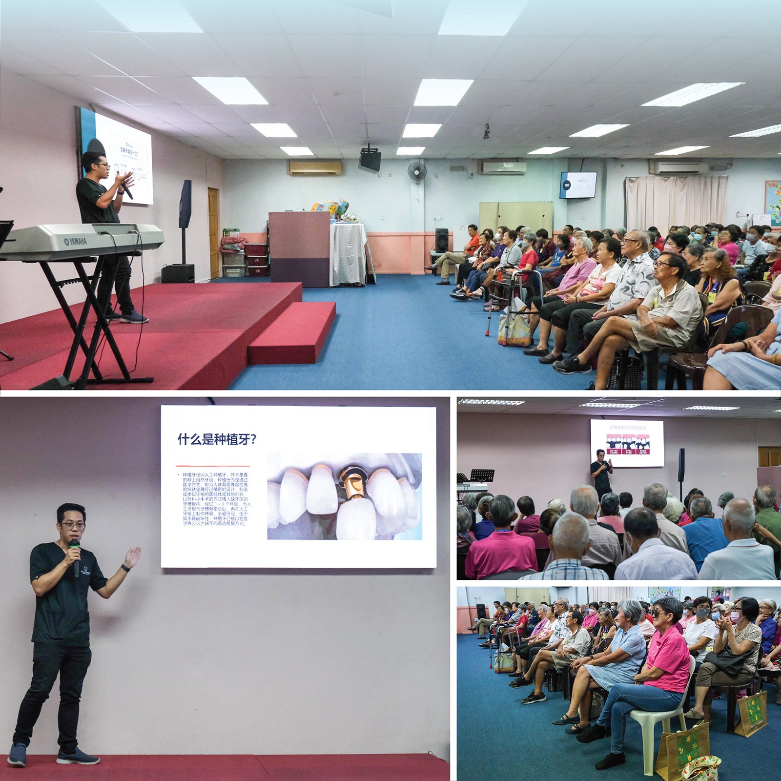 Platinum Dental community service at Glory Church