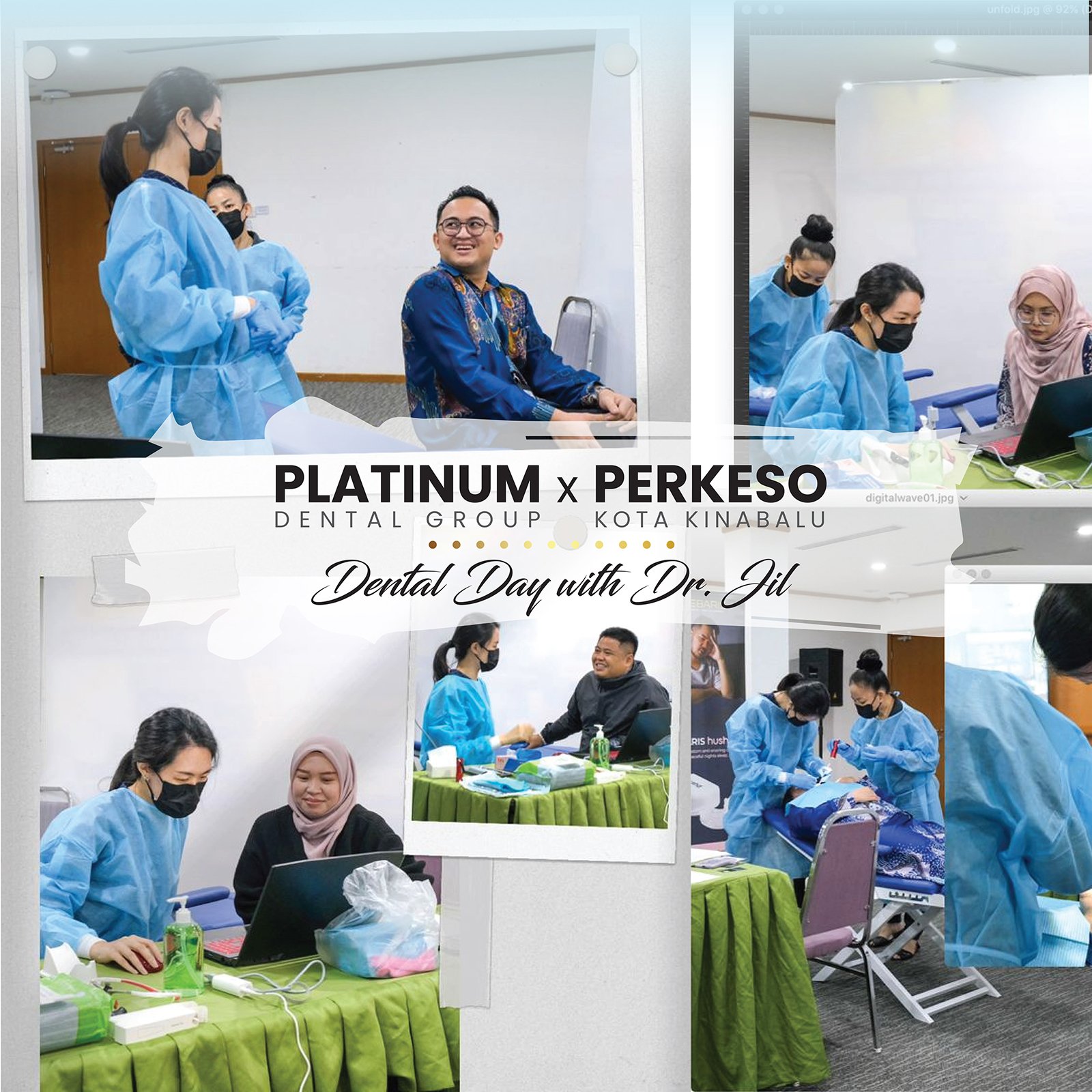 Platinum Dental x PERKESO corporate partnership