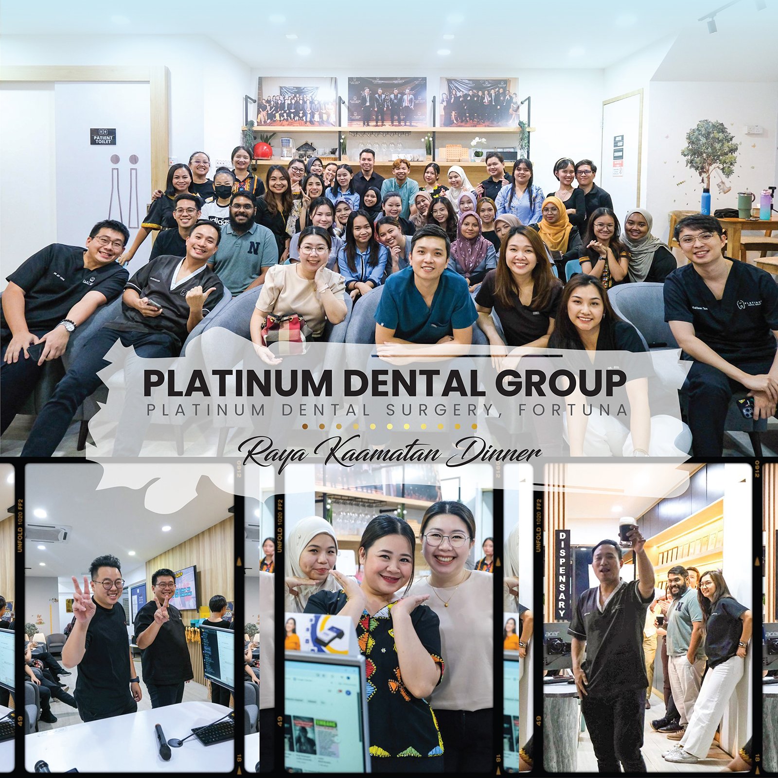 Kaamatan celebrations with Platinum Dental team