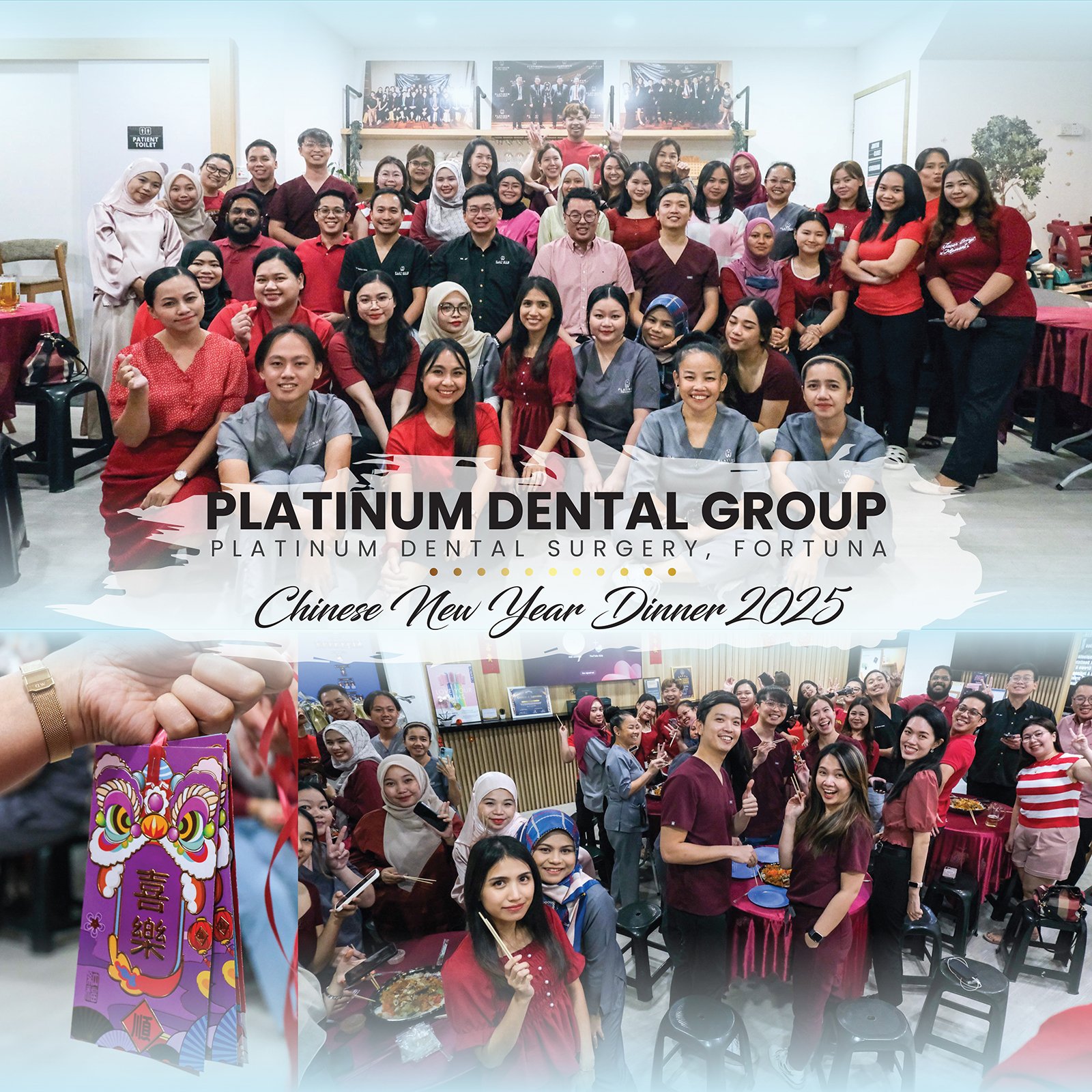 Platinum Dental team together