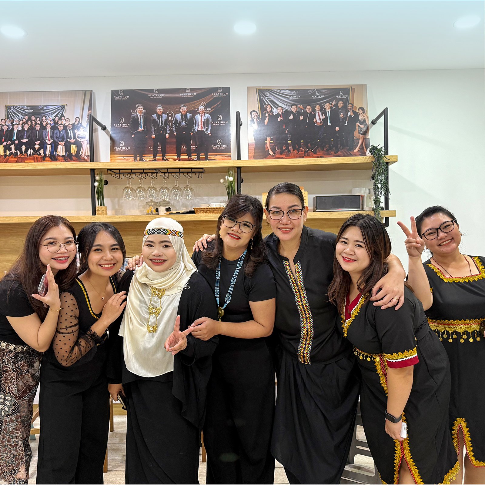 Platinum Dental team bonding photo